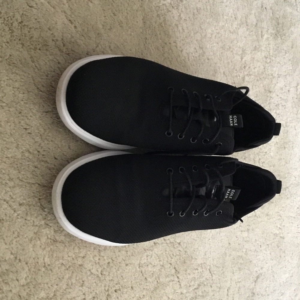 Cole Haan Black and White Sneakers